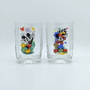 Pair of Disney Collectible Celebration Glasses